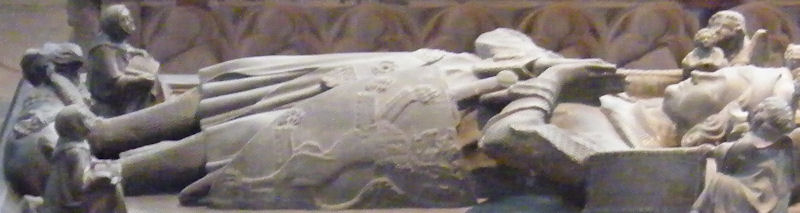 Germany Marburg - Elisabethkirche Otto I of Hesse 1328